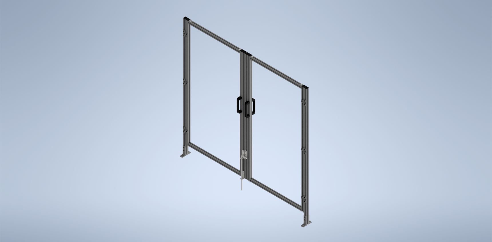 72 x 72 Dbl Swing CP Door l